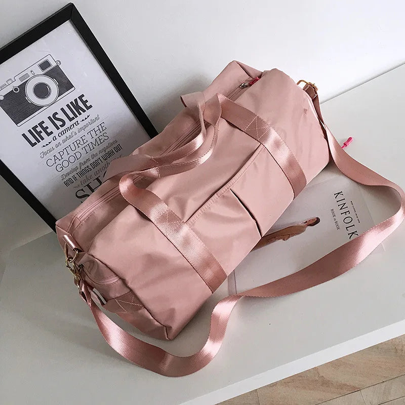 Large Outdoor Sports Luggage Travel Bag Gym Handbag Wet and Dry Separation Bags