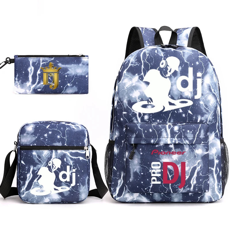 2021 Pioneer Pro Dj Printing Bag Boys Girls School Travel Laptop Backpack