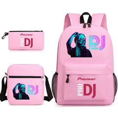 2021 Pioneer Pro Dj Printing Laptop Backpack for Boys and Girls