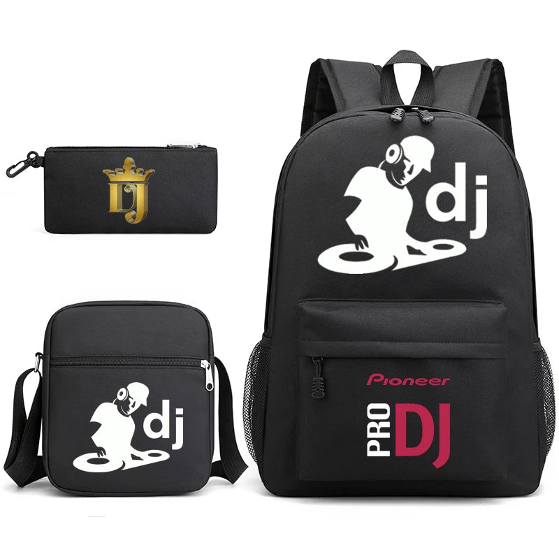 2021 Pioneer Pro Dj Printing Bag Boys Girls School Travel Laptop Backpack