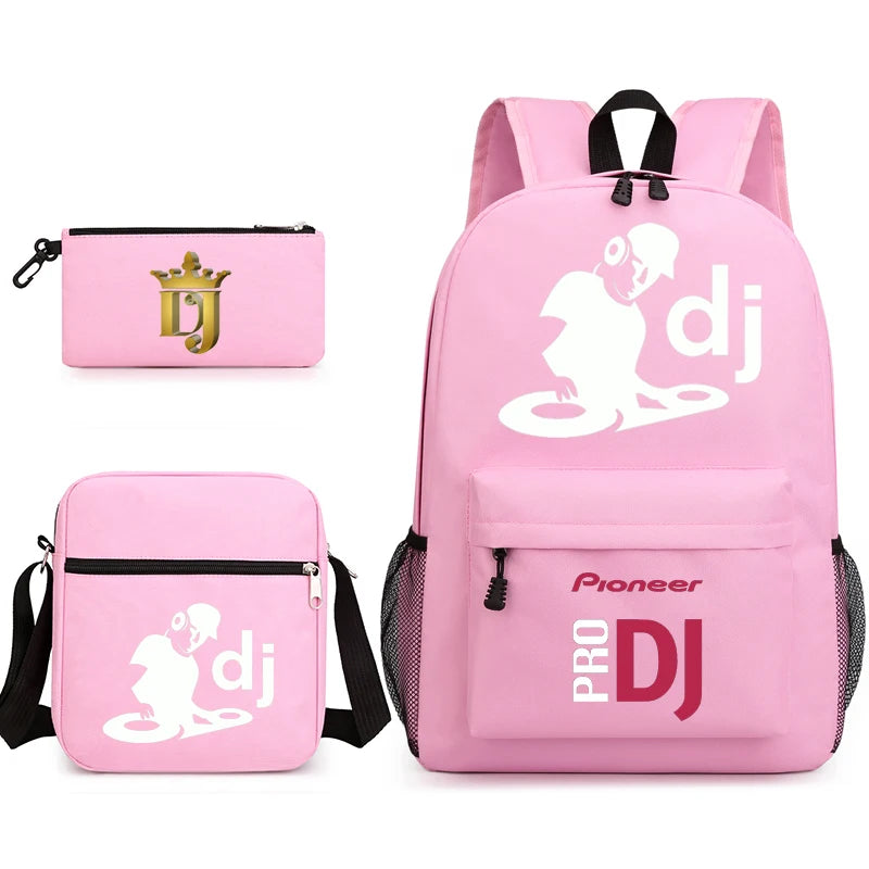 2021 Pioneer Pro Dj Printing Bag Boys Girls School Travel Laptop Backpack