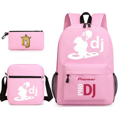 2021 Pioneer Pro Dj Printing Bag Boys Girls School Travel Laptop Backpack