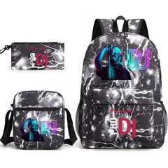 2021 Pioneer Pro Dj Printing Laptop Backpack for Boys and Girls