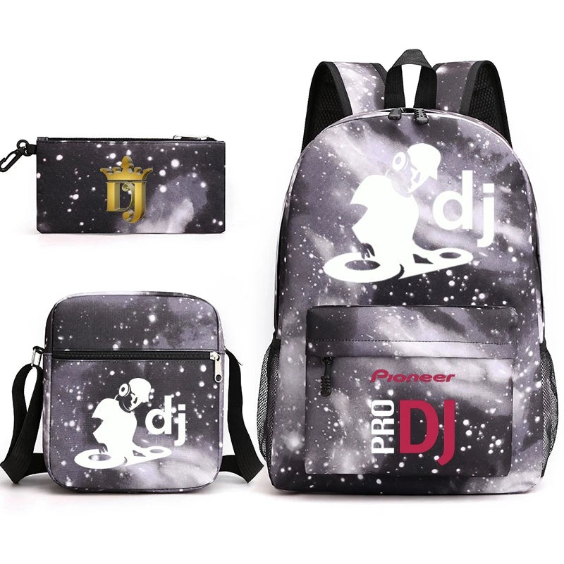 2021 Pioneer Pro Dj Printing Bag Boys Girls School Travel Laptop Backpack