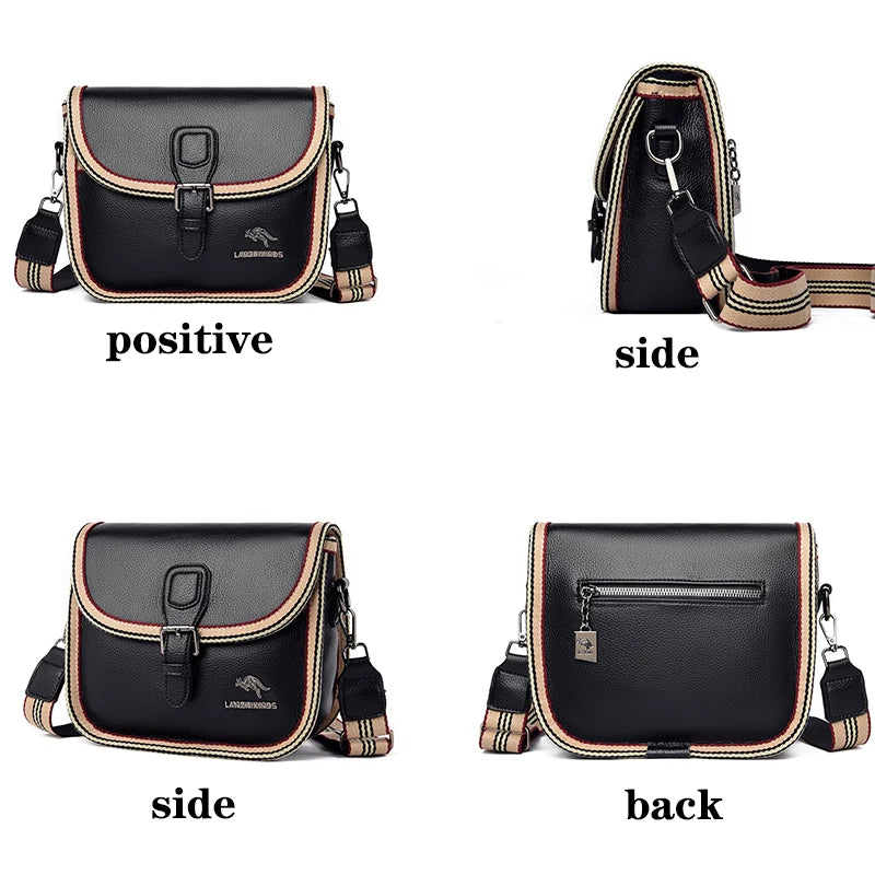 2021Top Crossbody Shoulder Bag Anti-Theft Lock Female Bag