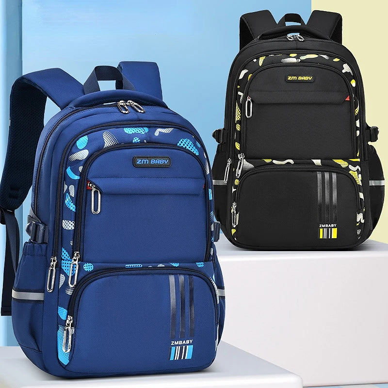 Waterproof Children School bags Boys Kids Orthopedic Primary School backpack