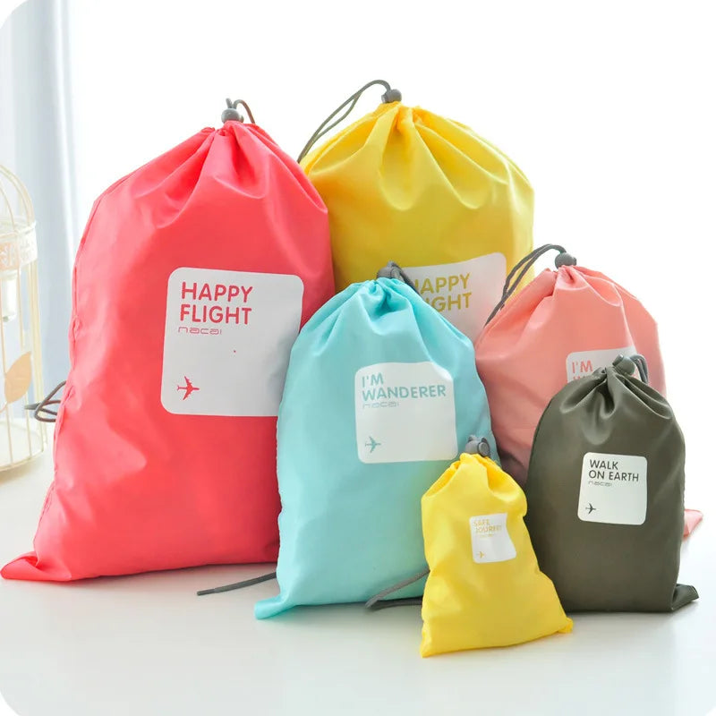 4pcs Travel Accessories Clothes Organizers Shoes Bags Luggage Bag