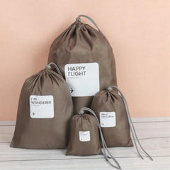 4pcs Travel Accessories Clothes Organizers Shoes Bags Luggage Bag
