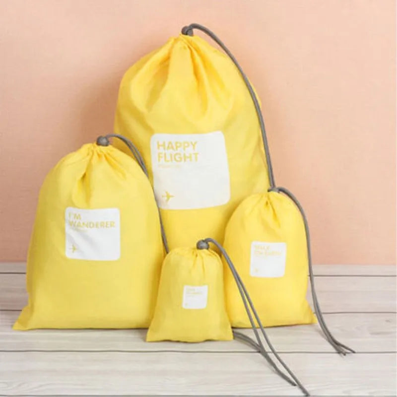 4pcs Travel Accessories Clothes Organizers Shoes Bags Luggage Bag