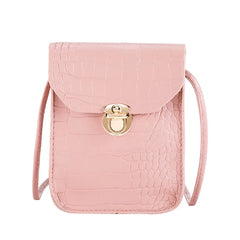 Crocodile Pattern Lock Female Bag - Autumn/Winter Version
