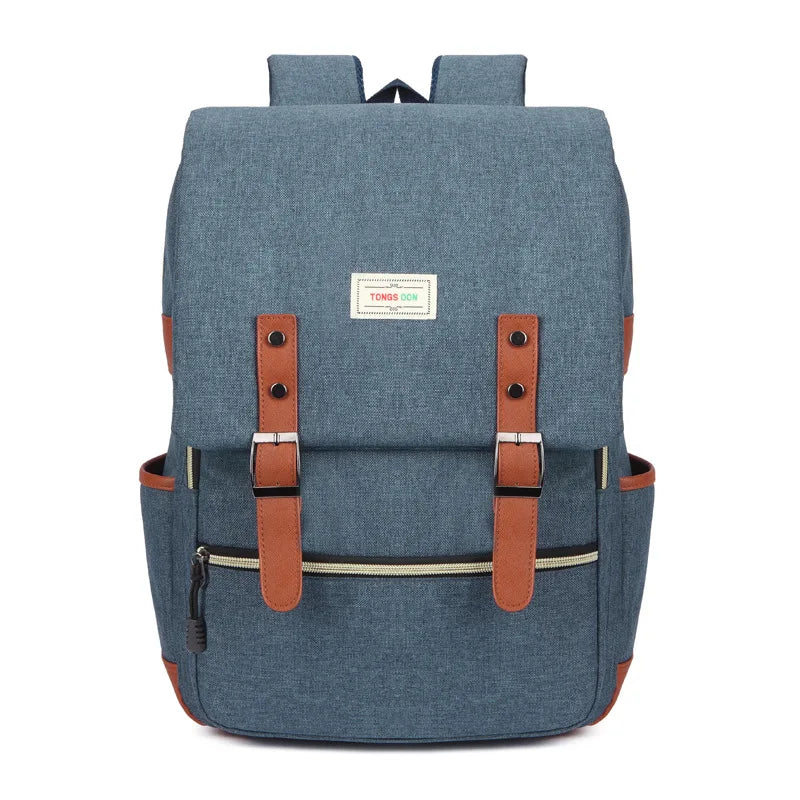 Men's Laptop Backpack Business Travel School Bag