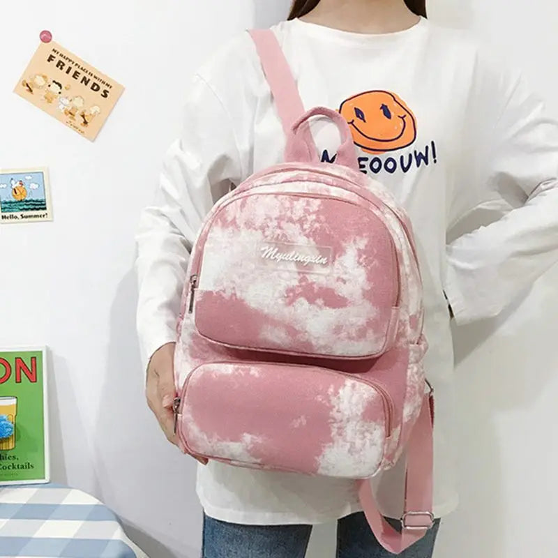Women Backpack Shoulder Bag School Bag For Teenage Girl