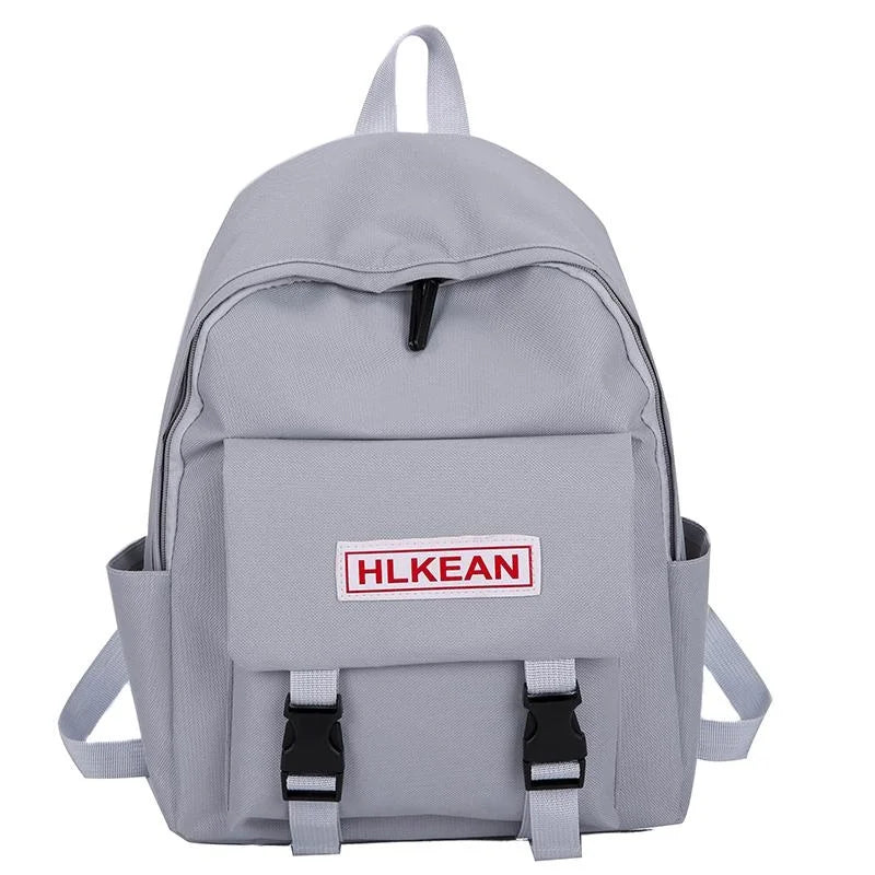 Women Backpack Shoulder Bag solid School Bag For Teenage Girl