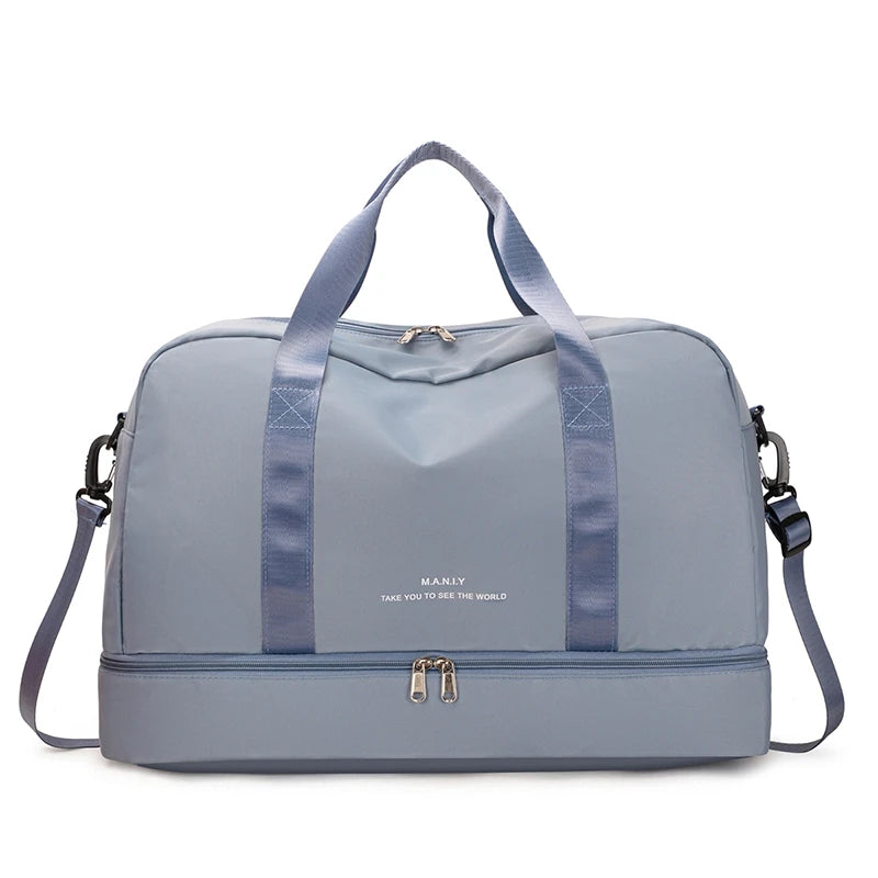 Nylon Crossbody Bag for Women Men Travel Shoulder Bag