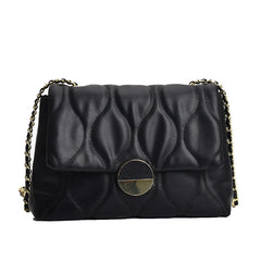 Women's PU Leather Messenger Bag with Adjustable Strap