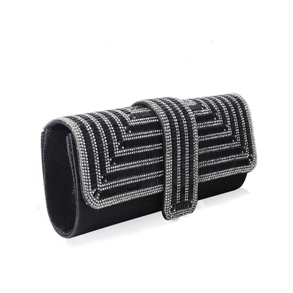 Rhinestone Party Evening Clutch Wedding Shoulder Bag