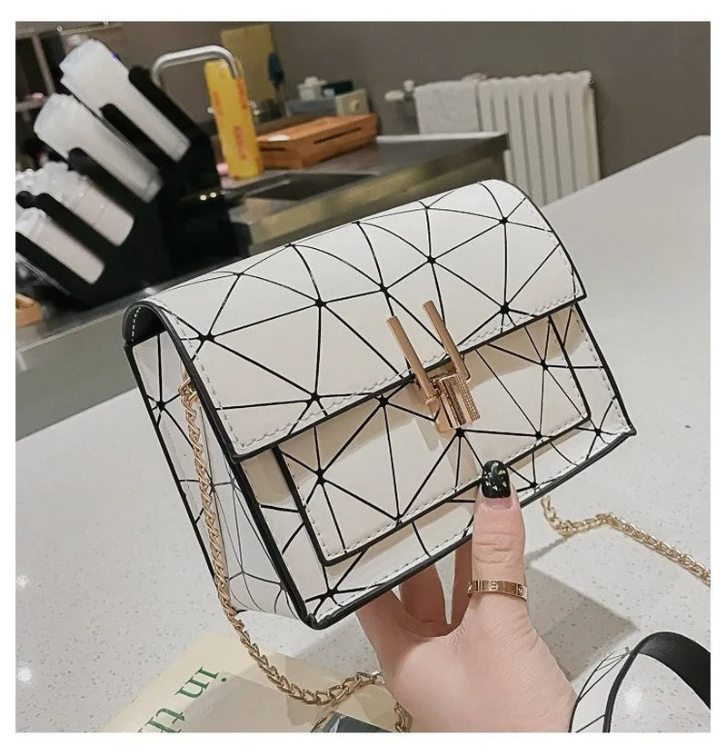 Women's Small Square Crossbody Bag Casual Solid Color Wild Crossbody Bags