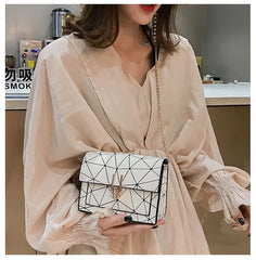 Women's Small Square Crossbody Bag Casual Solid Color Wild Crossbody Bags