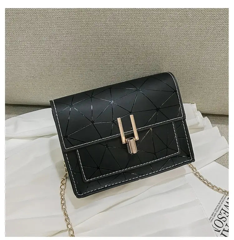 Small Square Crossbody Bag Casual Solid Color Wild Crossbody Bags