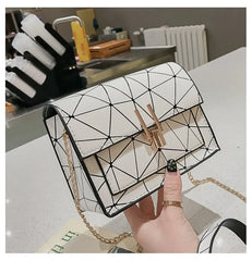 Small Square Crossbody Bag Casual Solid Color Wild Crossbody Bags