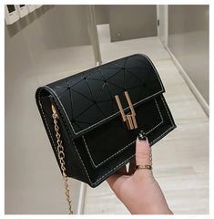 Small Square Crossbody Bag Casual Solid Color Wild Crossbody Bags