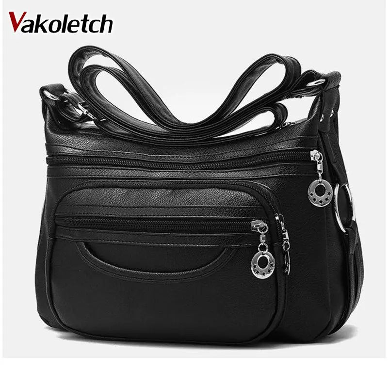 Leather Shoulder Bags Tote Bag Women Messenger Bags KL283