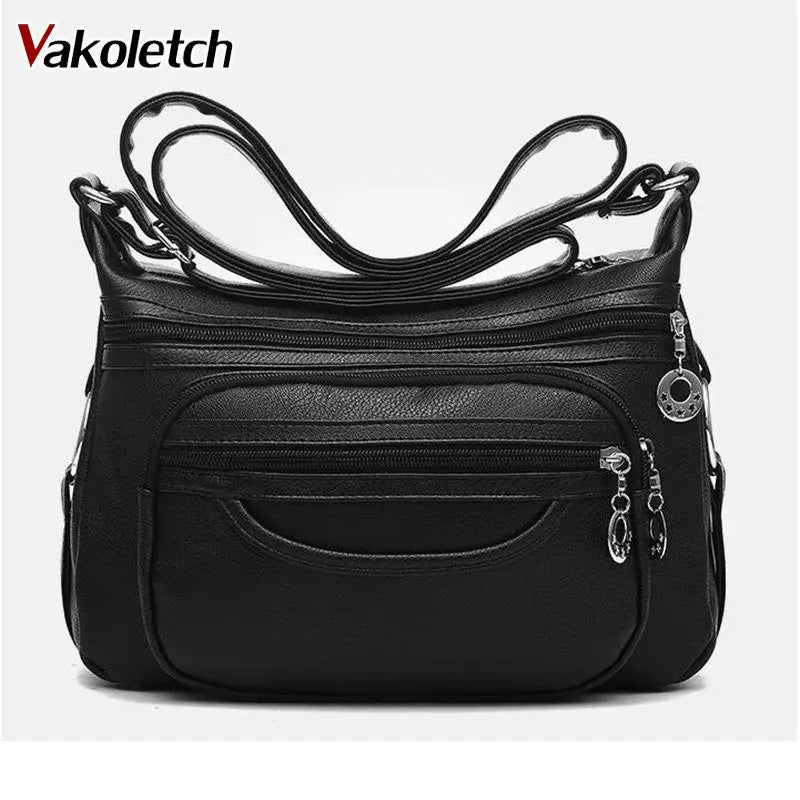 Leather Shoulder Bags Tote Bag Women Messenger Bags KL283