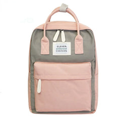 Canvas Women Backpack School Bag for College 15inch Laptop Back Packs