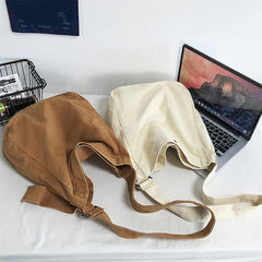 Canvas Shoulder Bags Unisex Crossbody Bags Casual Messenger Bags