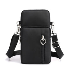 Canvas Handbag Mobile Phone Bag Women's Messenger Bag All-match Mini Small Cross