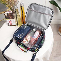 Cartoon Animal Lunch Bag Insulated Tote Portable Food Picnic Bag