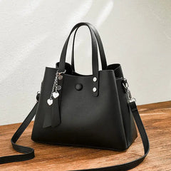 Yellow Leather Crossbody Bag for Women KL717
