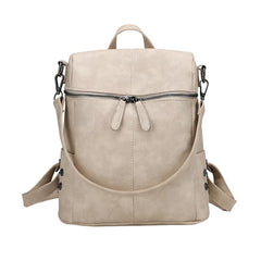 Vintage Waterproof Backpack for Women Large Capacity Shoulder Bag