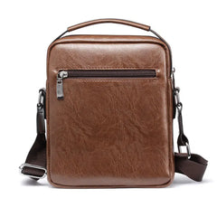 Vintage Men Shoulder Bag Crossbody Male PU Handbag