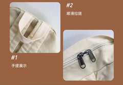 Casual Nylon Solid Backpack Bags College Women SchoolBag