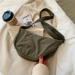 Women's Nylon Hobos Crossbody Bag Large Tote Lady Travel Shopper