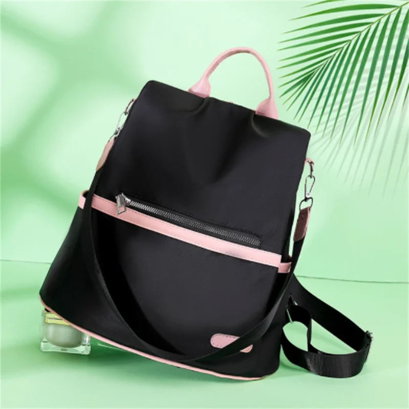 Waterproof Oxford Backpack for Teenage Girls, High Travel Tote Packbag