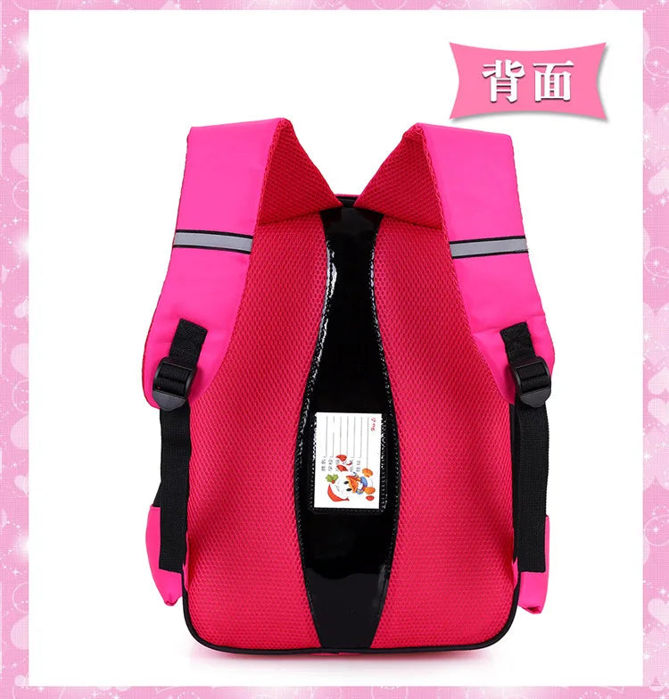 Girls Orthopedic School Backpack Waterproof Kids Satchel