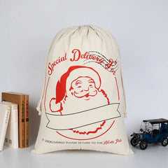 Christmas Gift Bag Decorations Santa Sacks Deer Ornament Candy Bag