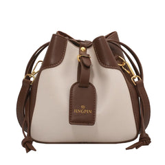Colorful Handbags PU Women Bucket Clutch Bags Crossbody Shopping Package