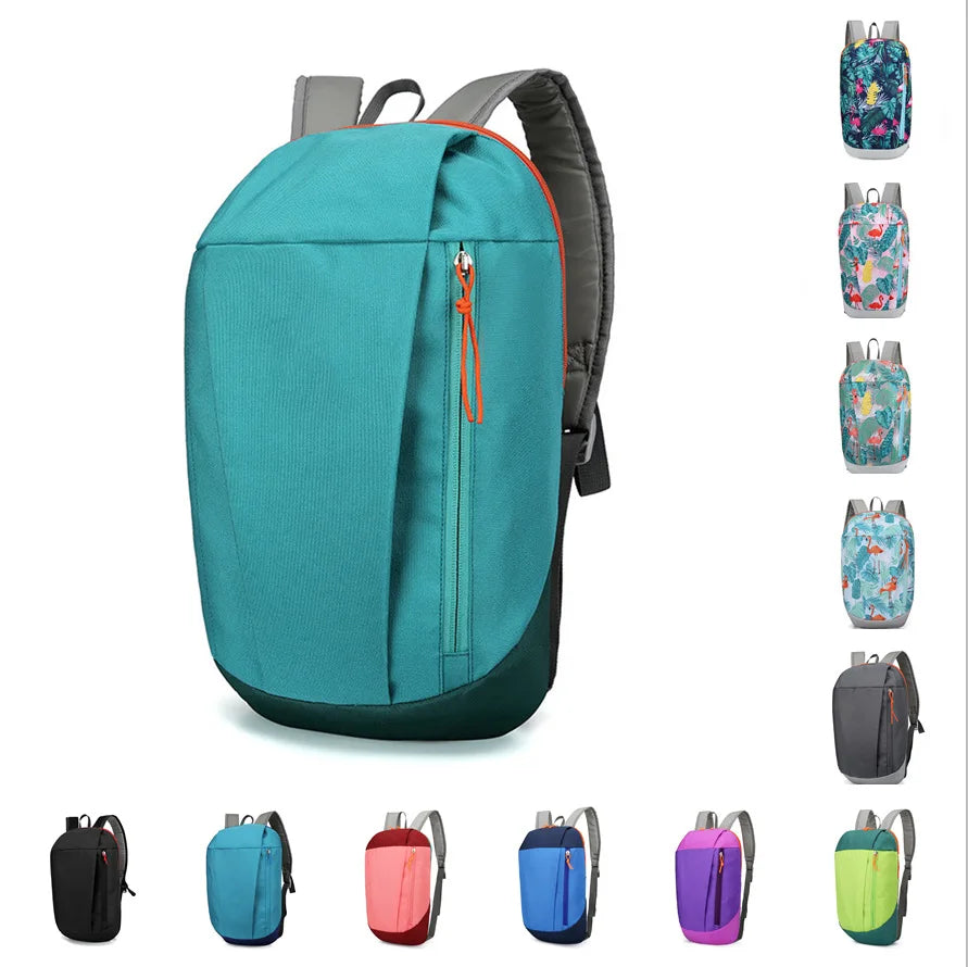 Colorful Small Backpack Waterproof Outdoor Sports Commuter Travel Bag