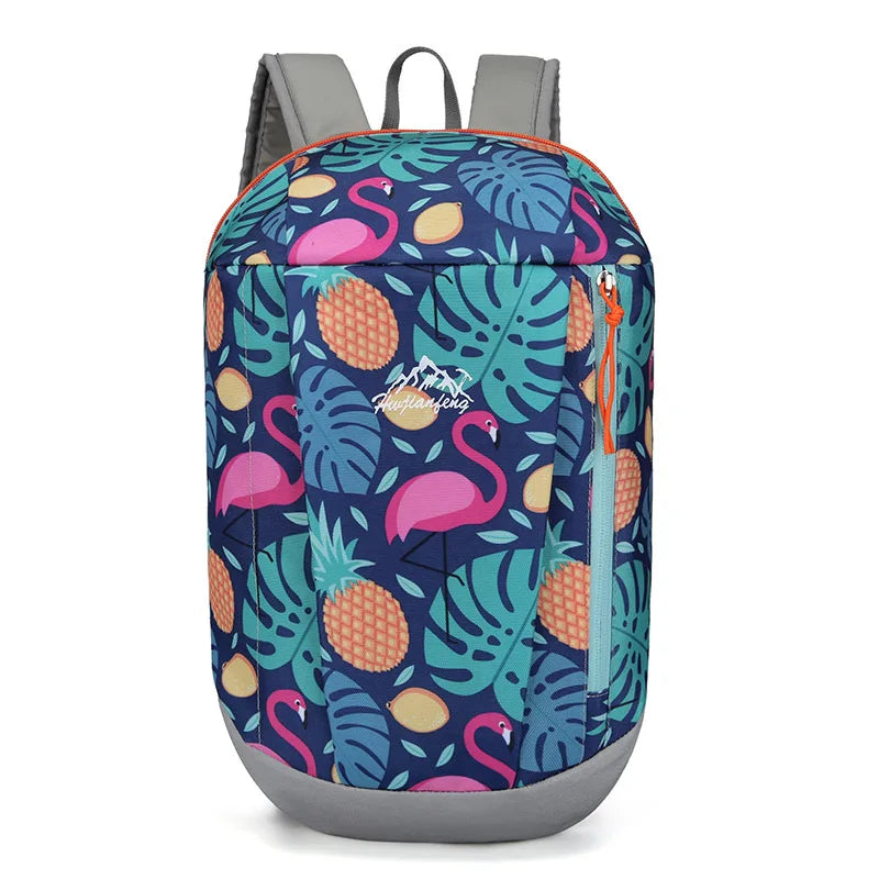 Colorful Small Backpack Waterproof Outdoor Sports Commuter Travel Bag