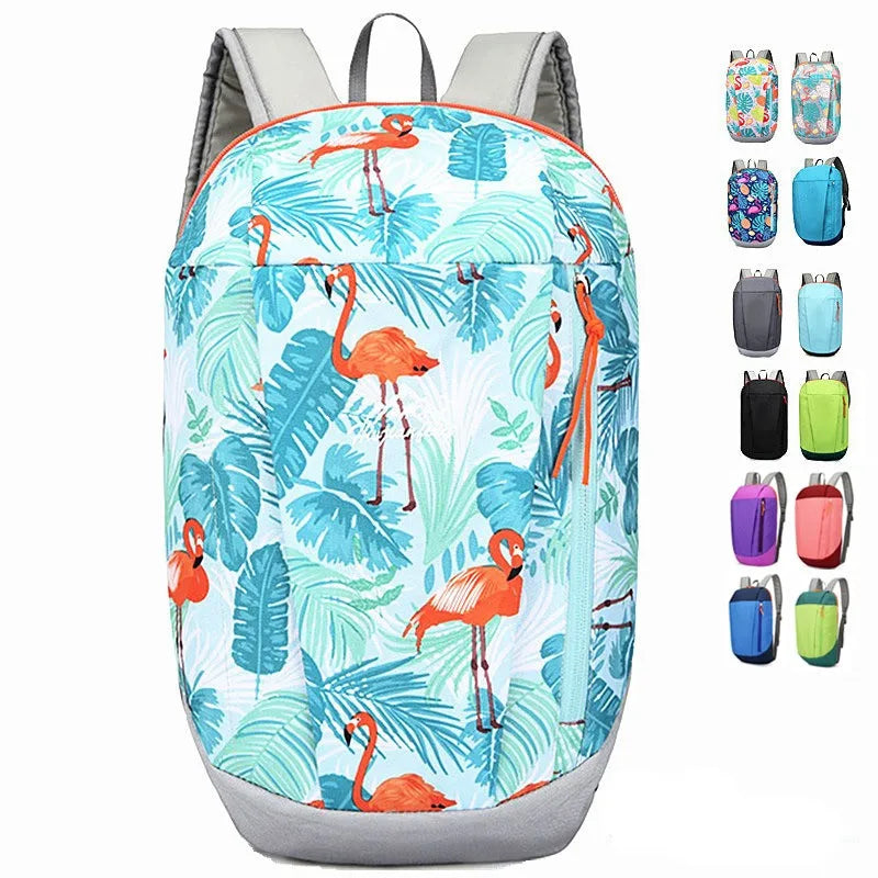 Colorful Small Backpack Waterproof Outdoor Sports Commuter Travel Bag
