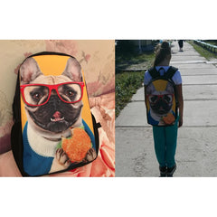 Cool 3D Print Skull Backpack for Teens 16Inch