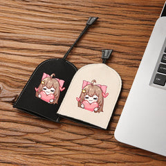 Canvas Key Bag Case Keychain Pouch