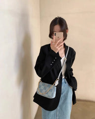 Soft Leather Ladies Bags Oversized Shoulder Bags Ladies Shopping Handbags