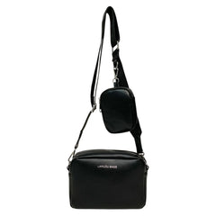 2 in 1 Messenger Bags Camera Headphone Pouch Crossbody Handbags