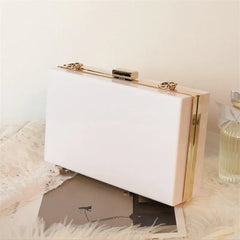 Acrylic Evening Clutch Bags Summer Candy Handbags Women Bags
