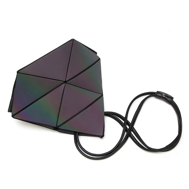 Luminous Geometric Handbags Women Crossbody Bag Tote Handbag