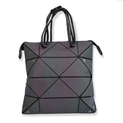 Luminous Geometric Handbags Women Crossbody Bag Tote Handbag